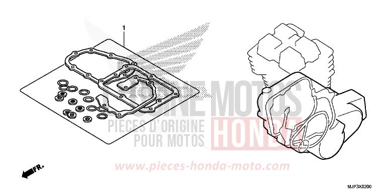 TROUSSE DE JOINT B de Africa Twin PEARL GLARE WHITE (NHB53H) 2016